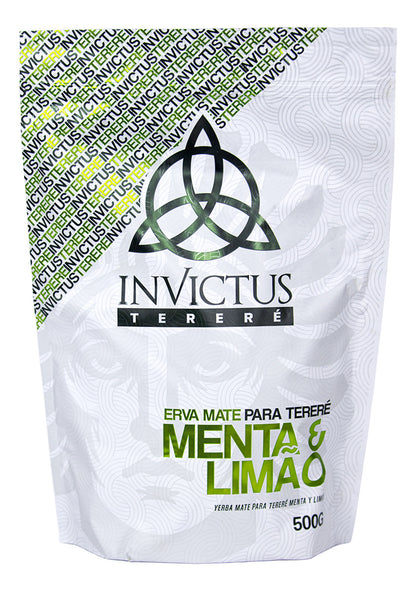 Erva Mate Tereré Invictus Premium 500g Menta e Limão