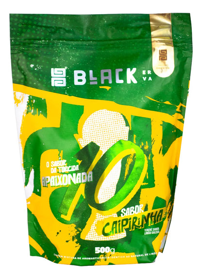 Erva Mate Tereré Black Erva 500g Caipirinha Limão Galego