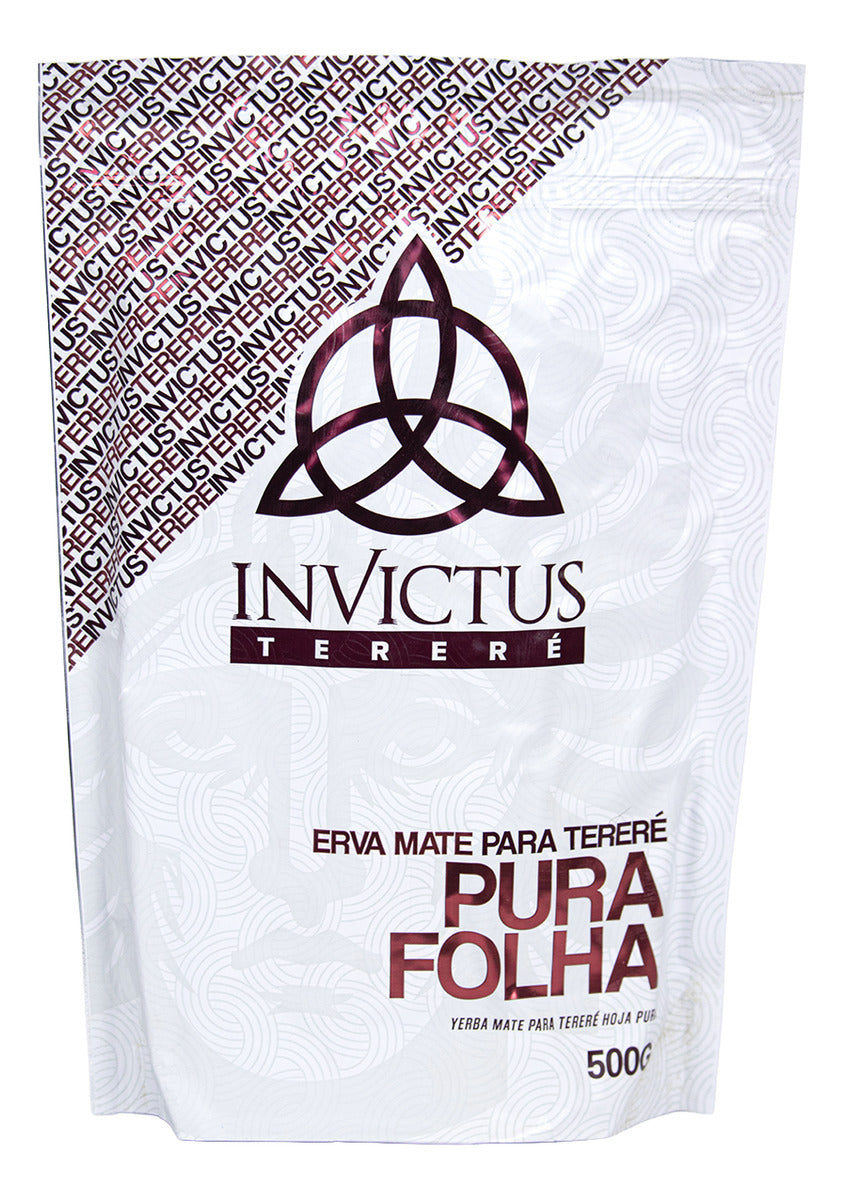 Erva Mate Tereré Invictus Premium 500g Pura Folha