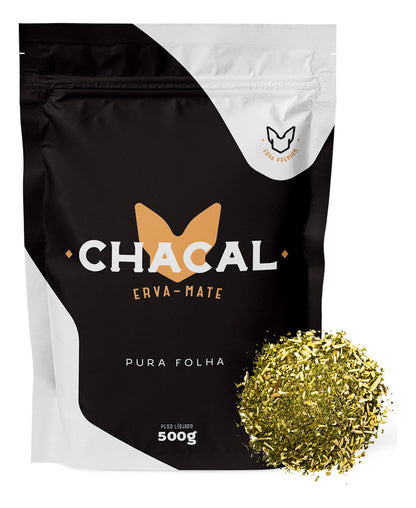 Erva Mate Tereré Chacal Premium 500g - Pura Folha