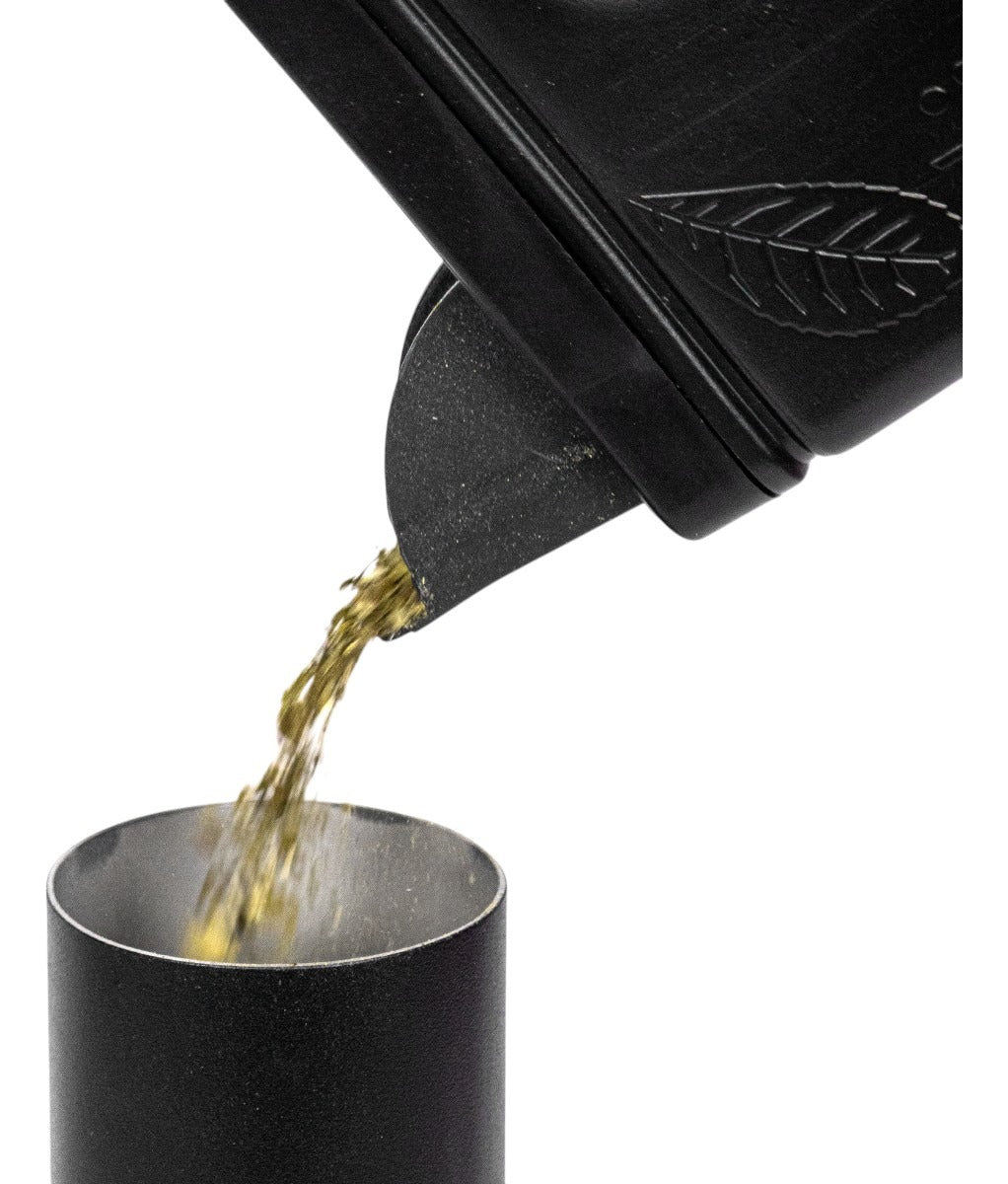 Porta Erva Tereré Black Erva 500g Dourado