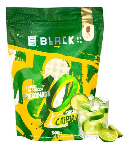Erva Mate Tereré Black Erva 500g Caipirinha Limão Galego