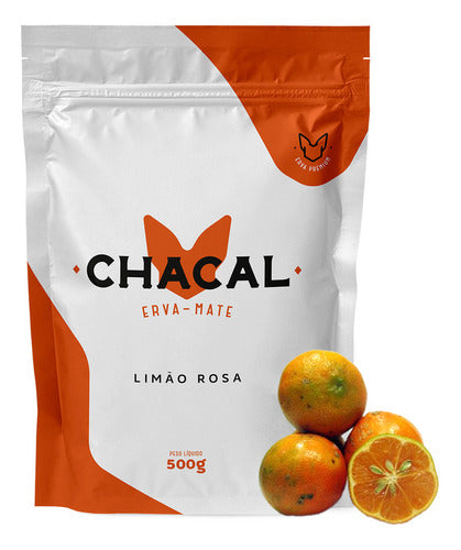Erva Mate Tereré Chacal Premium 500g - Limão Rosa