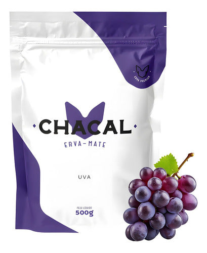 Erva Mate Tereré Chacal Premium 500g - Uva