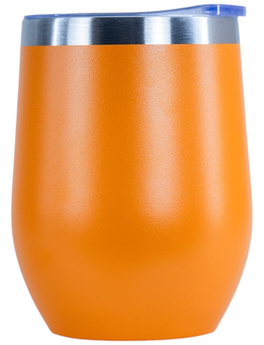 Copo Térmico Tereré com Tampa 360ml Laranja