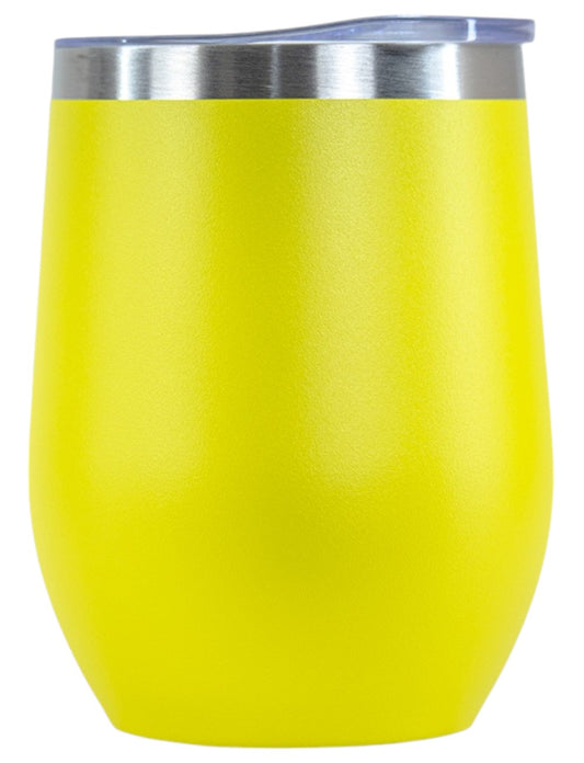 Copo Térmico Tereré com Tampa 360ml Amarelo