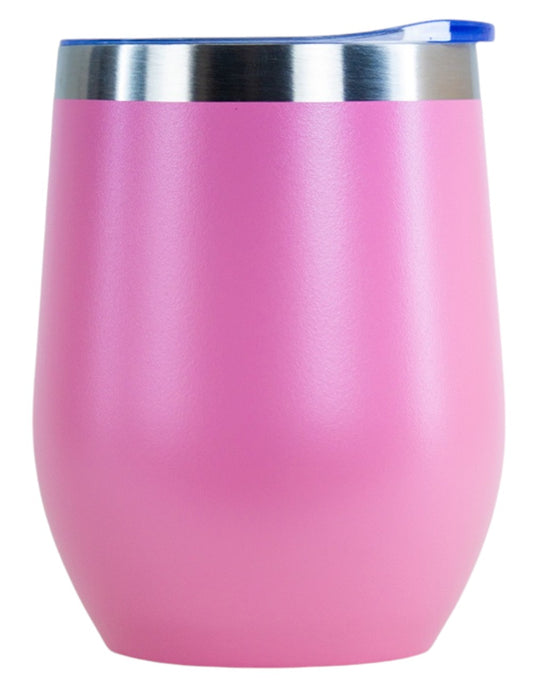 Copo Térmico Tereré com Tampa 360ml Rosa