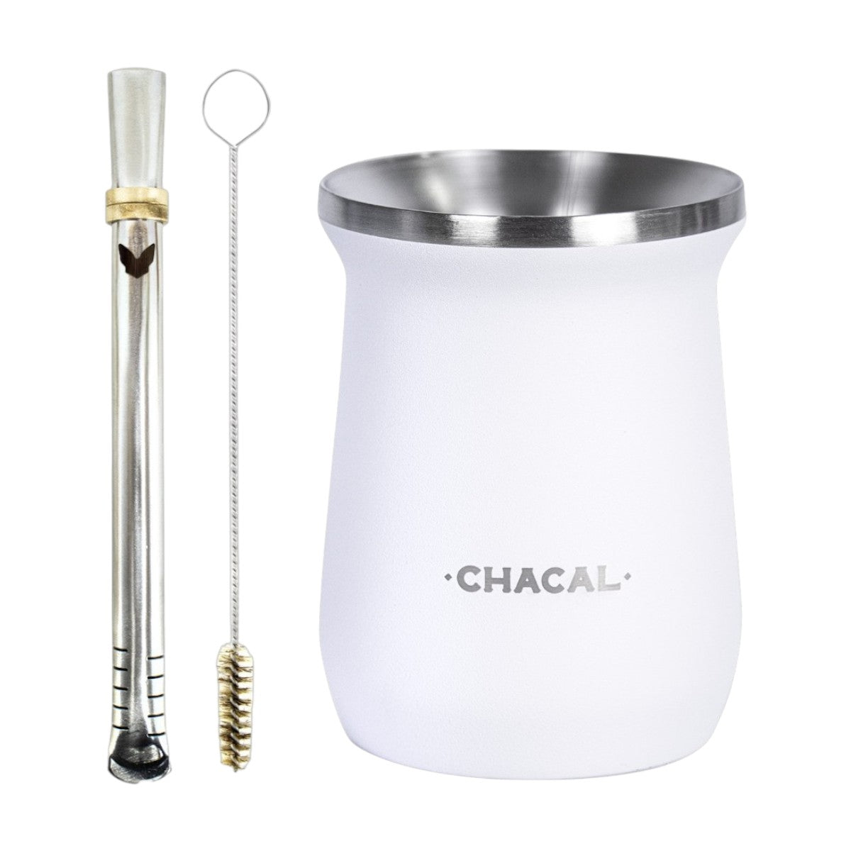 Kit Bomba Chacal e Copo Tereré Chacal -  Escolha a Cor
