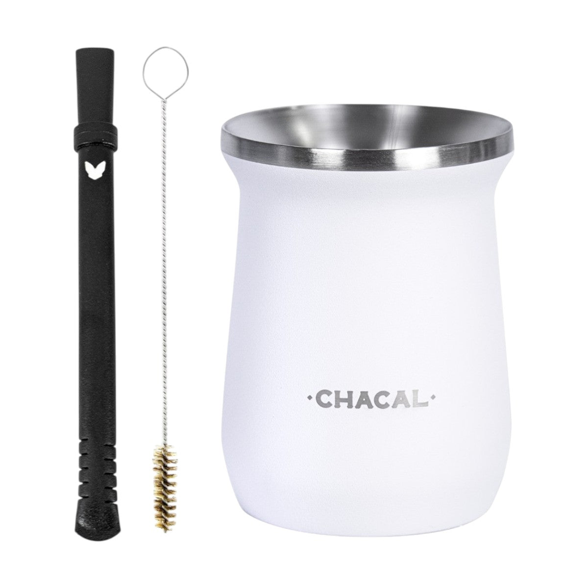 Kit Bomba Chacal e Copo Tereré Chacal -  Escolha a Cor