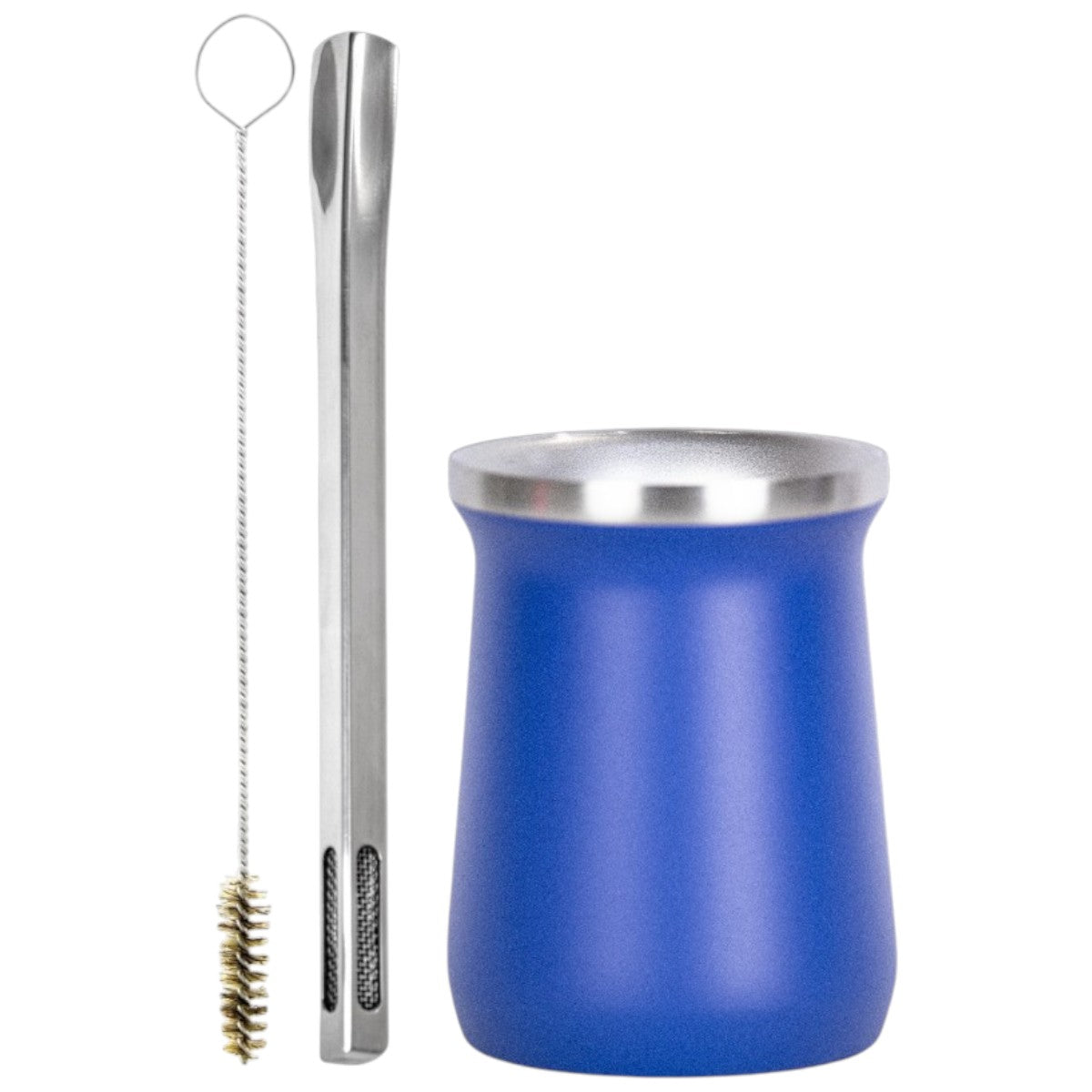 Kit Griid e Copo Cuia Tereré Térmico 100% Inox 236ml -  Escolha a Cor
