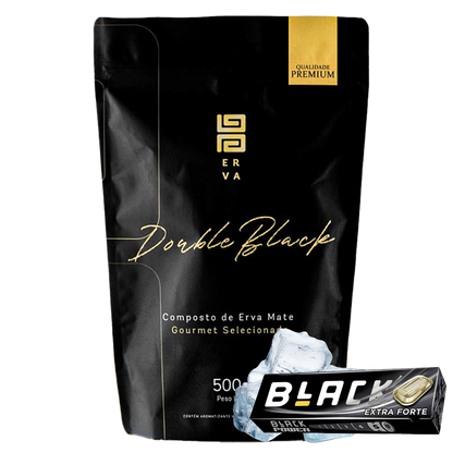 Erva Mate Tereré Black Erva Premium 500g Double Black
