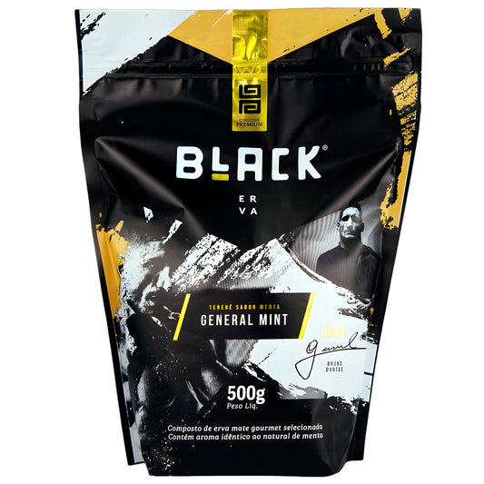 Erva Mate Tereré Black Erva Premium 500g General Mint (menta forte)