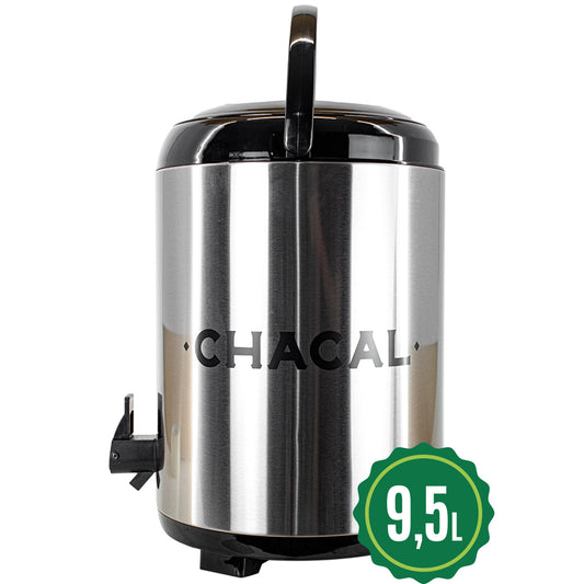 Garrafa Termica Chacal Inox 9.5l Tereré Café Chimarrão Chá